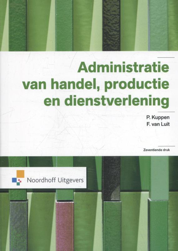 Omslag van Administratie van handel, productie en dienstverlening
