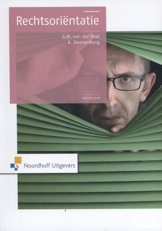 Omslag van Rechtsorientatie