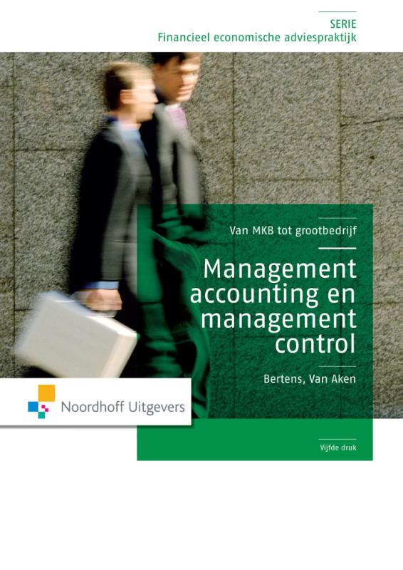Omslag van Management accounting en management control