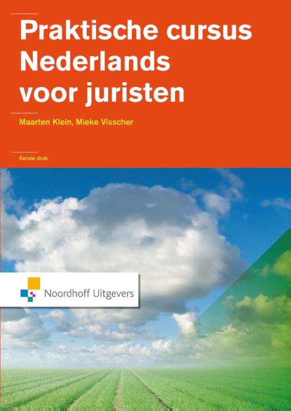 Omslag van Praktische cursus Nederlands voor juristen