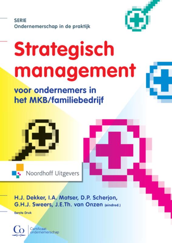 Omslag van Strategisch management voor ondernemers in het MKB/familiebedrijf