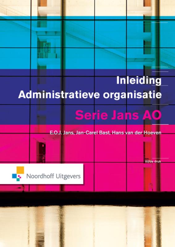 Omslag van Inleiding administratieve organisatie