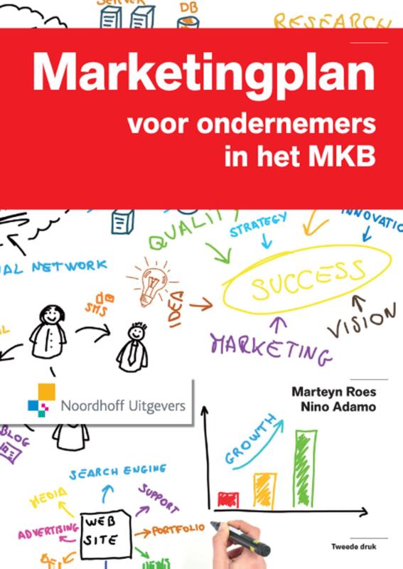 Omslag van Marketingplan voor ondernemers in het MKB