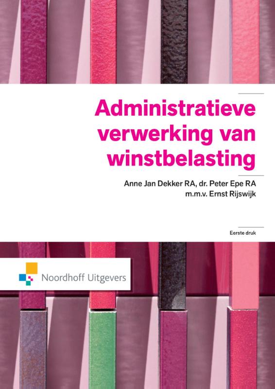 Omslag van Administratieve verwerking van winstbelasting