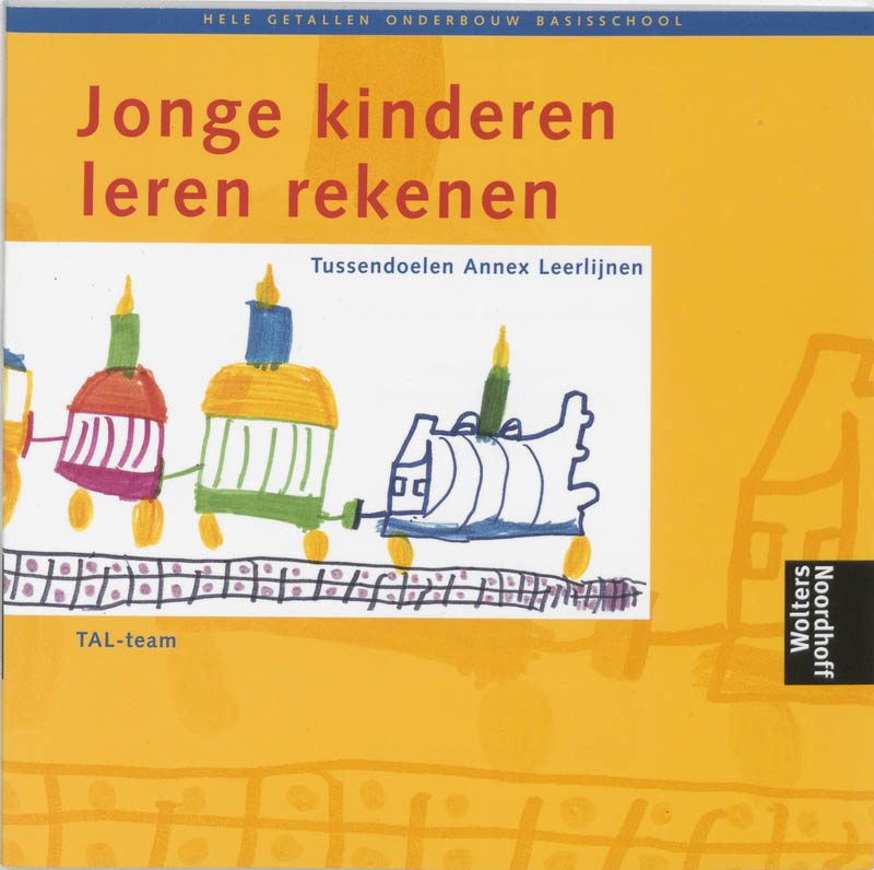 Omslag van Jonge kinderen leren rekenen