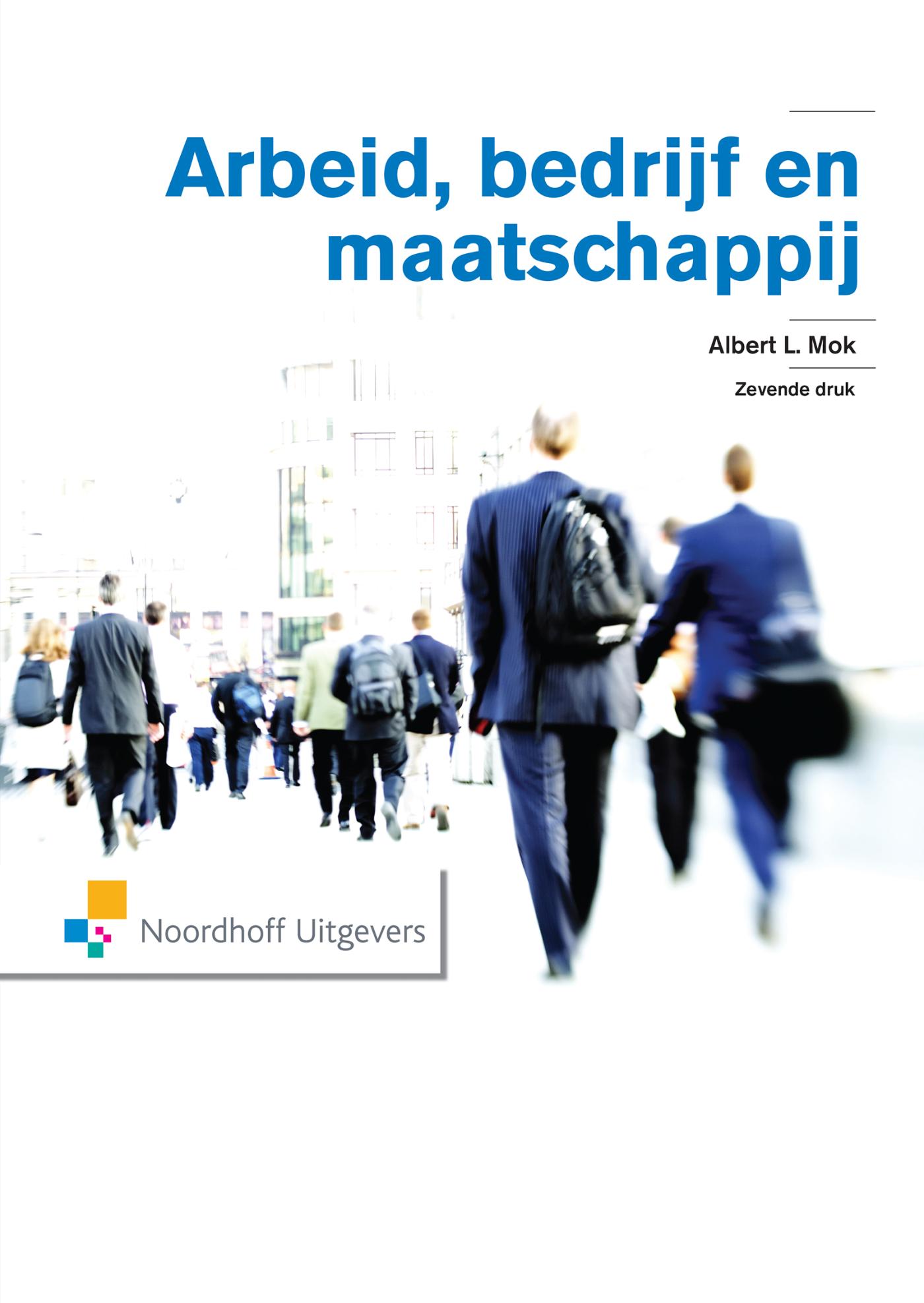 Omslag van Arbeid, bedrijf en maatschappij