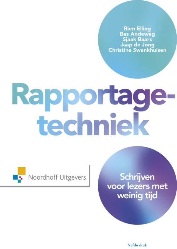 Omslag van Rapportagetechniek