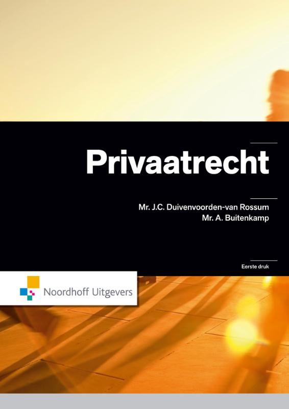 Omslag van Privaatrecht