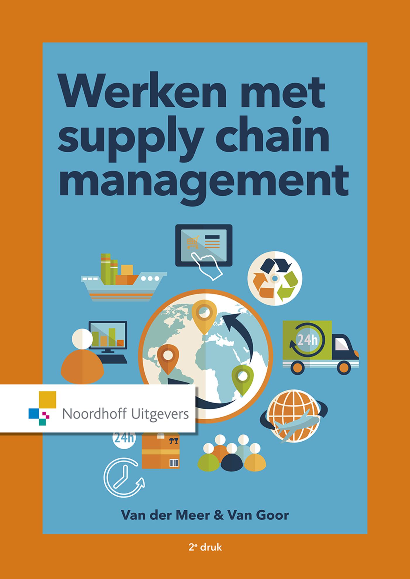 Omslag van Werken met supply chain management