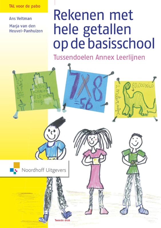 Omslag van Rekenen met hele getallen op de basisschool