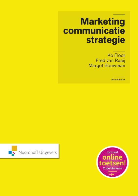 Omslag van Marketingcommunicatiestrategie