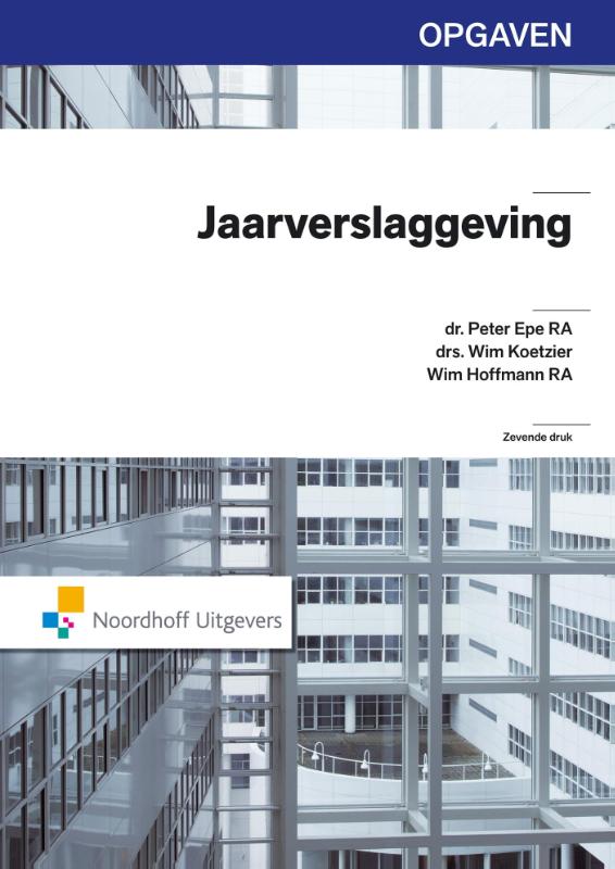 Omslag van Jaarverslaggeving opgaven