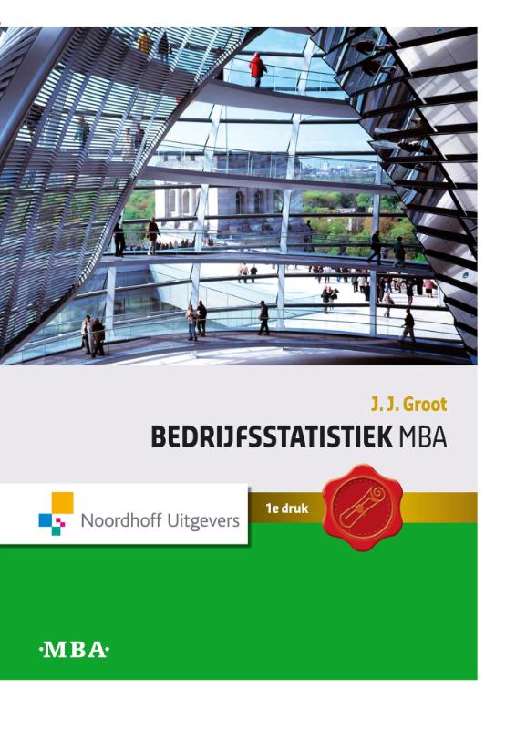 Omslag van Bedrijfsstatistiek MBA
