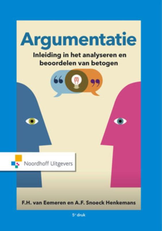 Omslag van Argumentatie