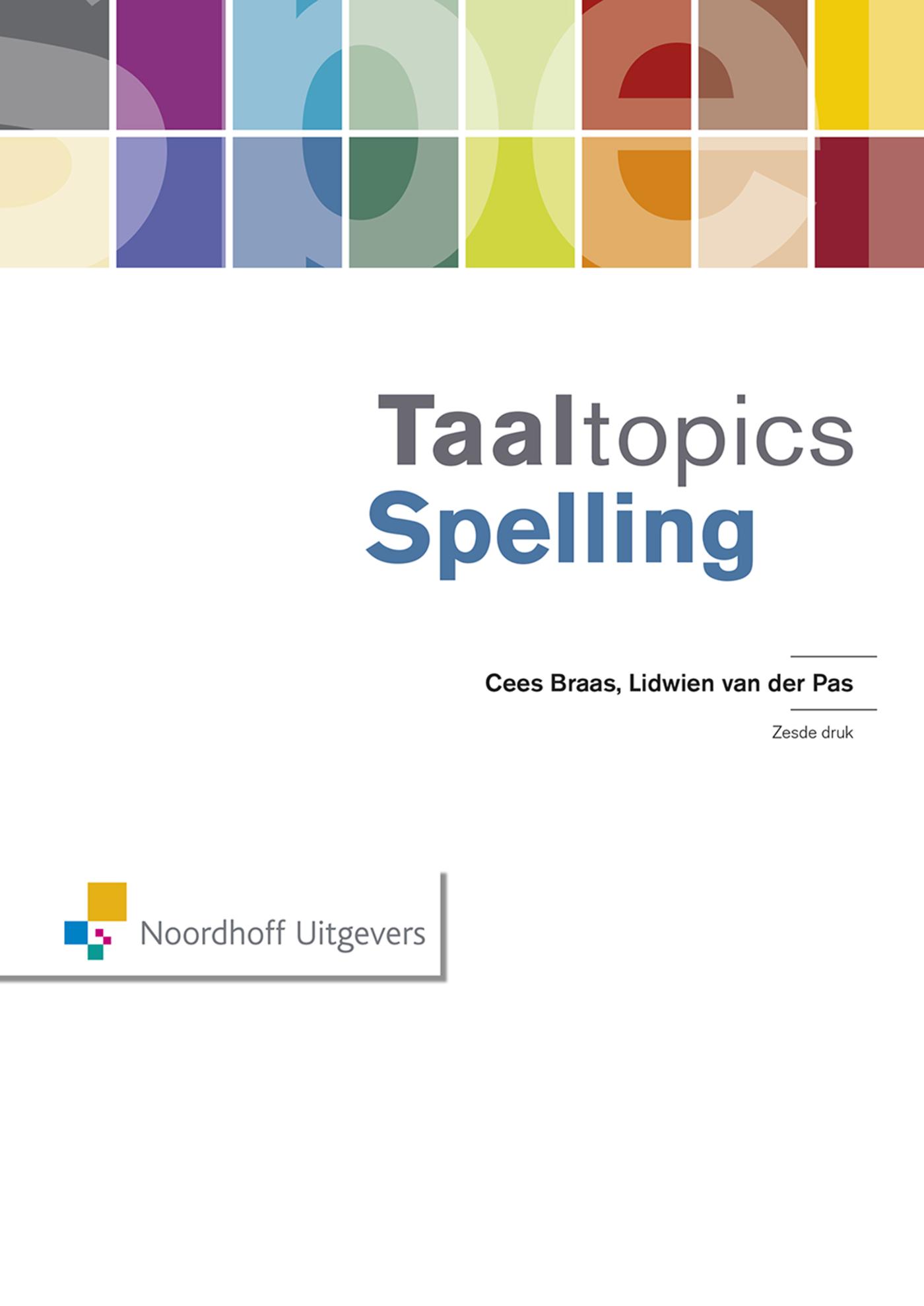 Omslag van Spelling