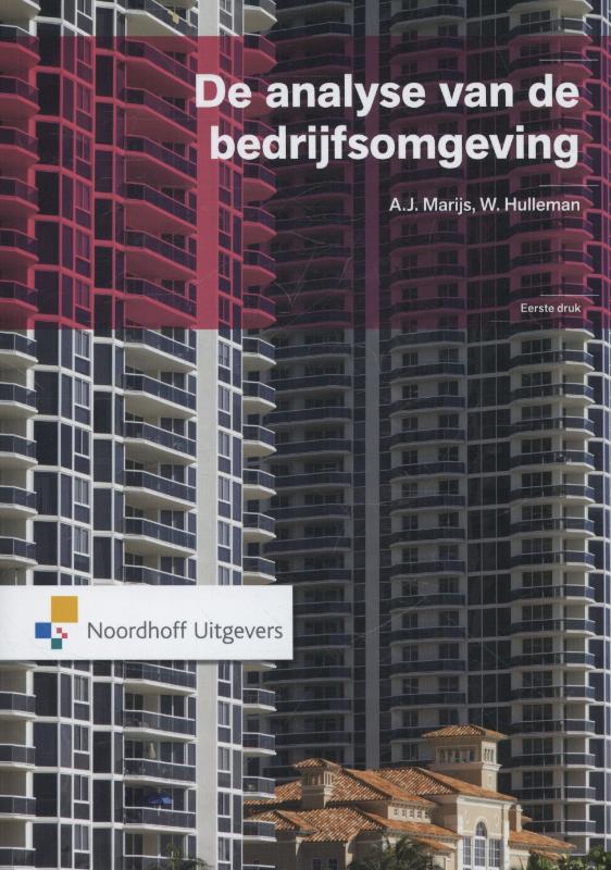 Omslag van De analyse van de bedrijfsomgeving