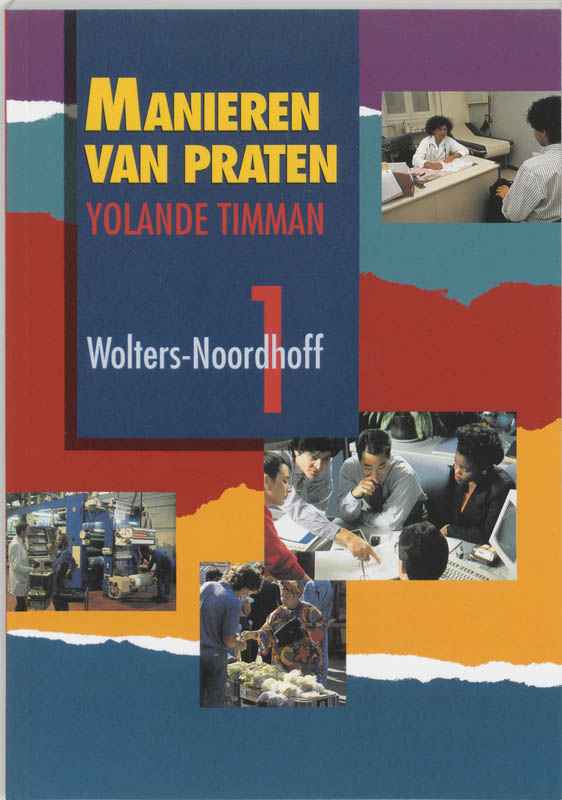 Omslag van Manieren van praten cursistenboek 1