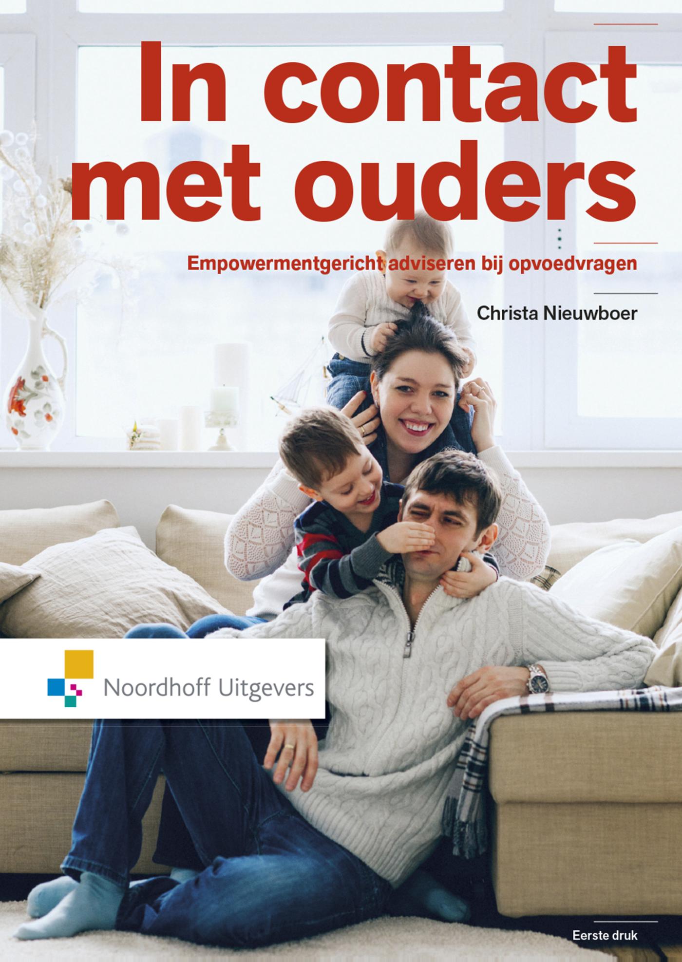 Omslag van In contact met ouders