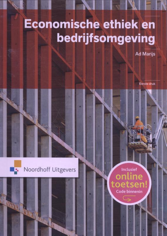 Omslag van Economische ethiek en bedrijfsomgeving
