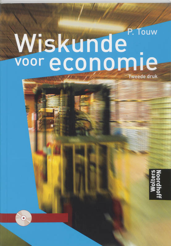 Omslag van Wiskunde voor economie