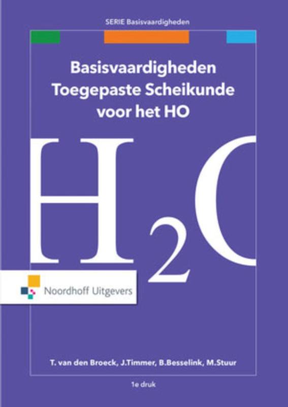 Omslag van Basisvaardigheden toegepaste scheikunde voor het HO