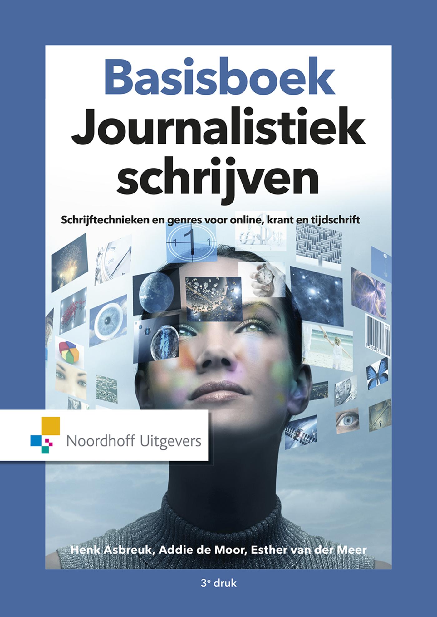 Omslag van Basisboek Journalistiek schrijven