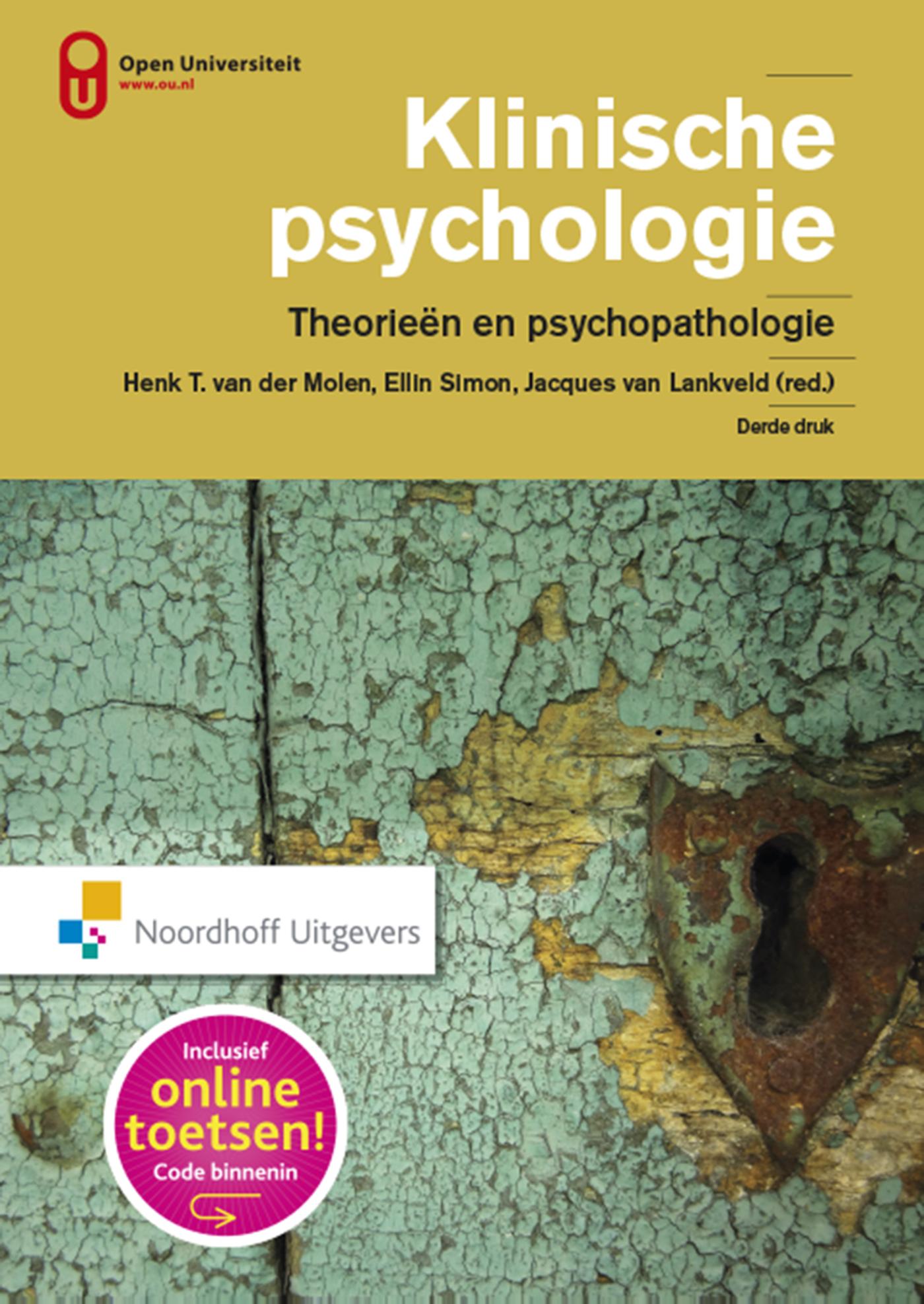 Omslag van Klinische psychologie