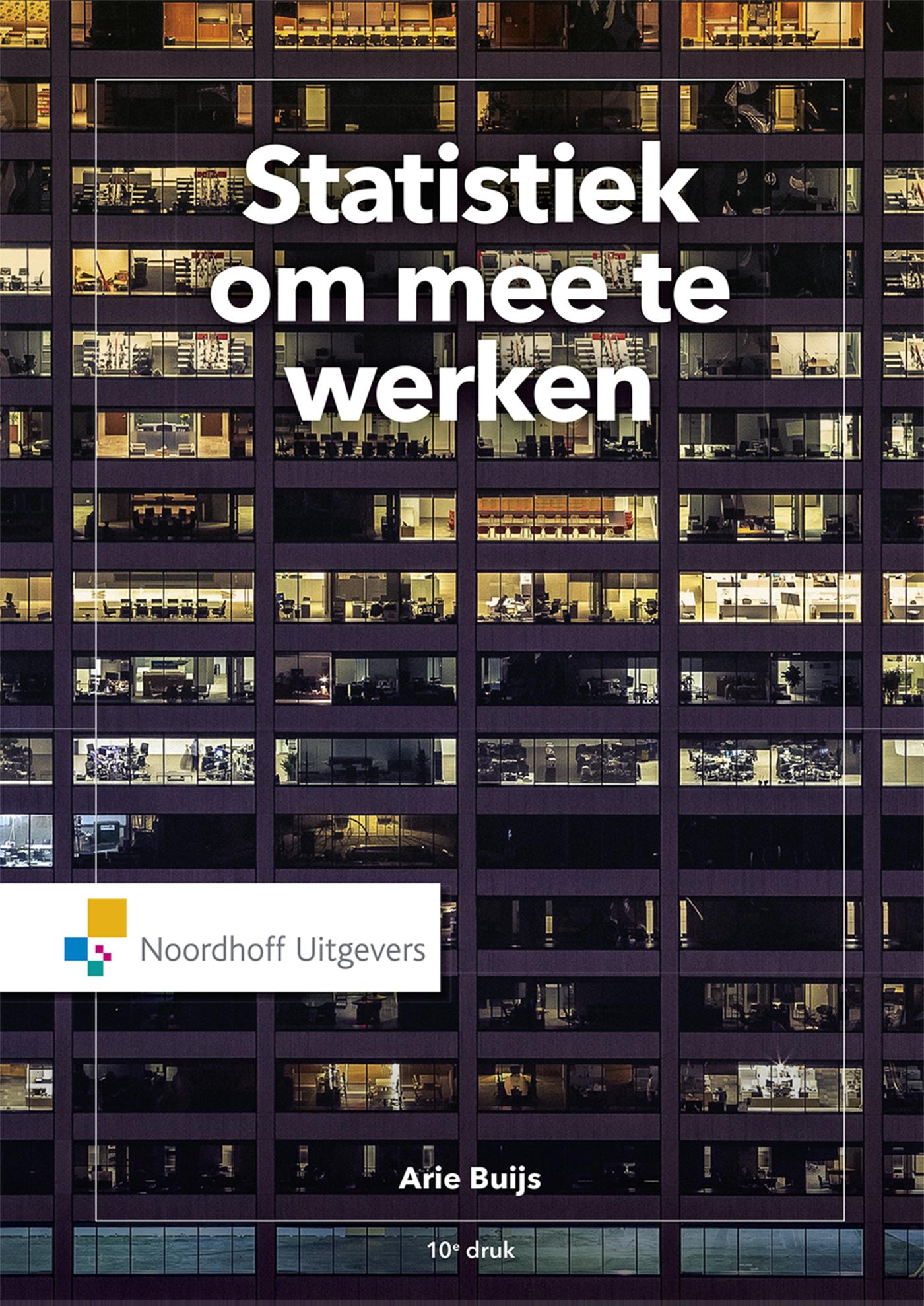 Omslag van Statistiek om mee te werken