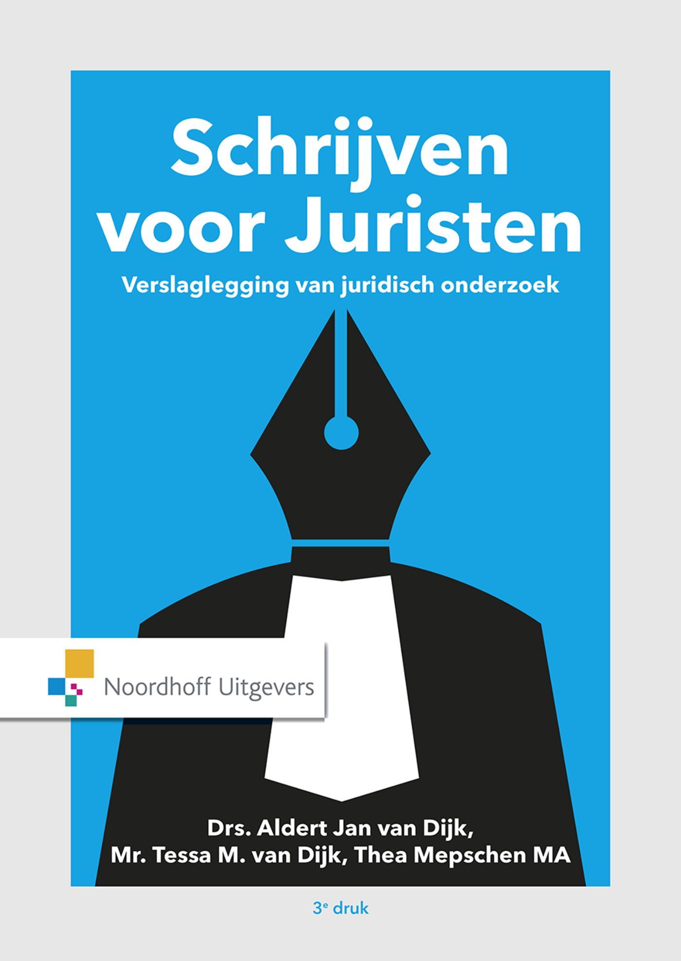 Omslag van Schrijven voor juristen