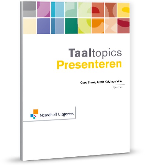Omslag van Taaltopics Presenteren