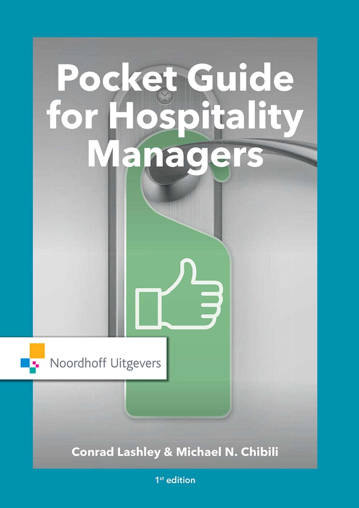 Omslag van Pocket Guide for Hospitality Managers