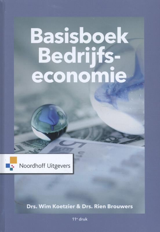 Omslag van Basisboek Bedrijfseconomie