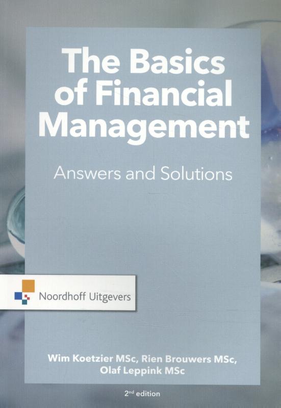 Omslag van The Basics of financial management