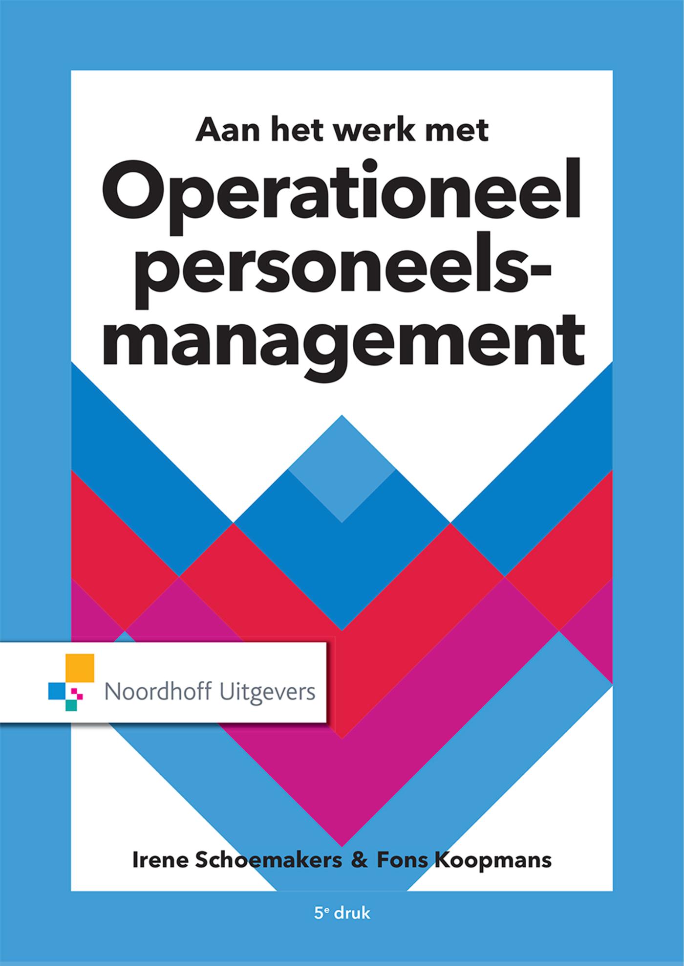 Omslag van Operationeel personeelsmanagement
