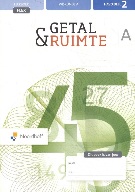 Omslag van leerboek