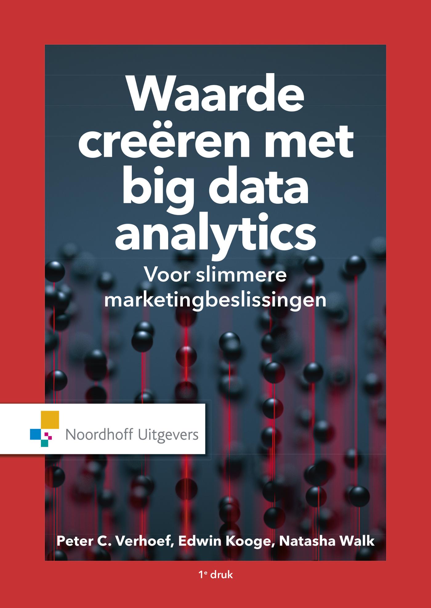Omslag van Waarde creëren met big data analytics