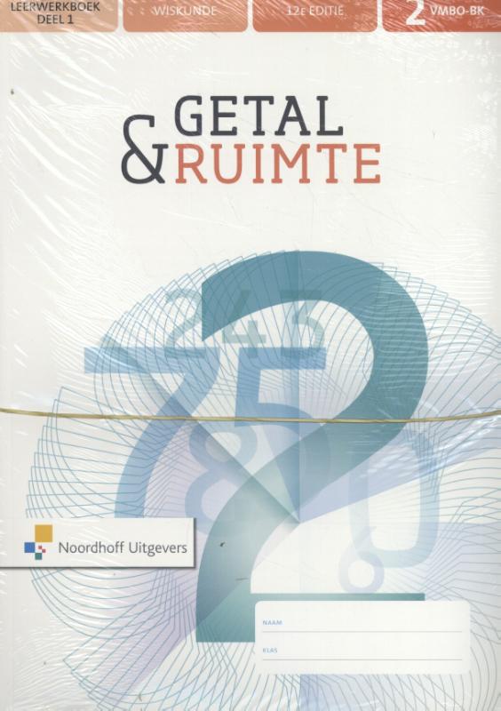 Omslag van Getal & Ruimte 12e ed 2 BK set leerwerkboeken+rekenkatern