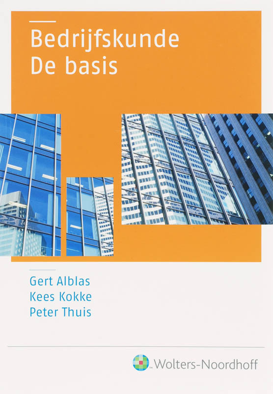 Omslag van Bedrijfskunde