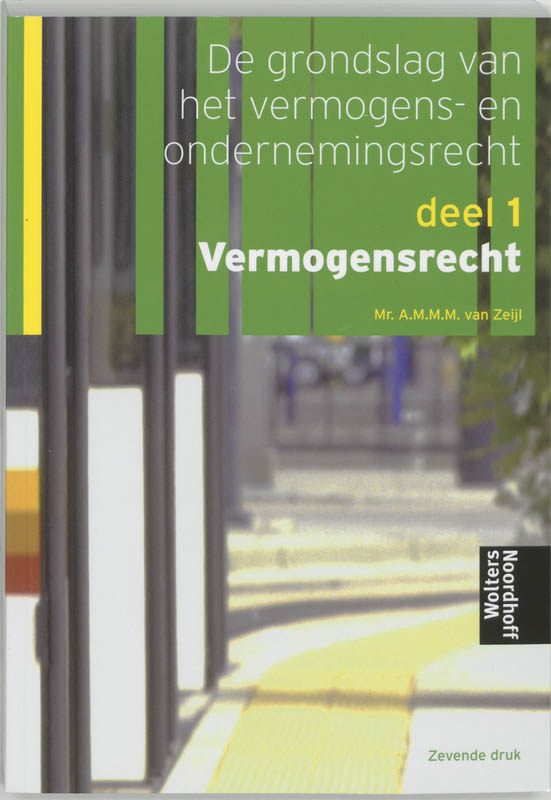 Omslag van Vermogensrecht