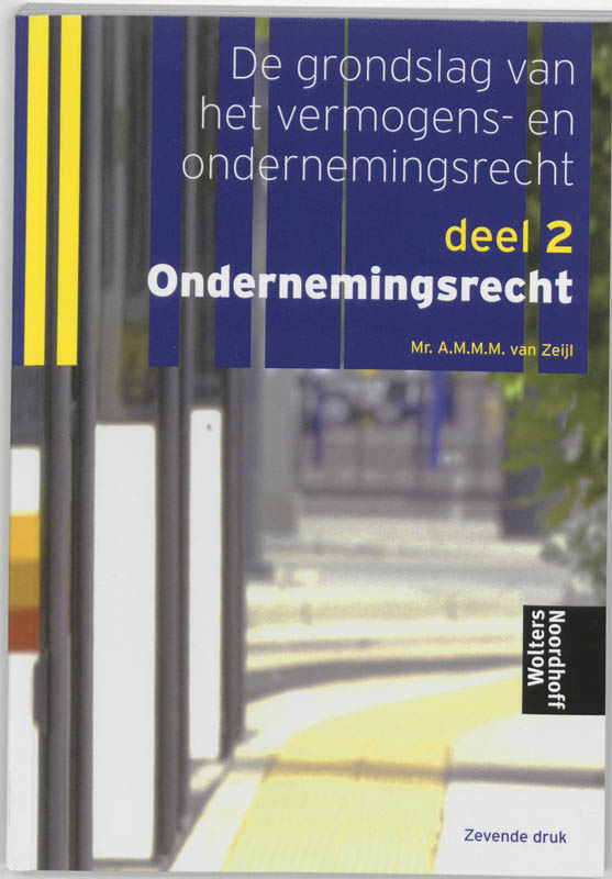 Omslag van Ondernemingsrecht