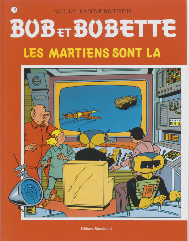 Omslag van Les Martiens sont la