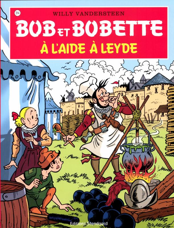 Omslag van A l'aide a Leyde