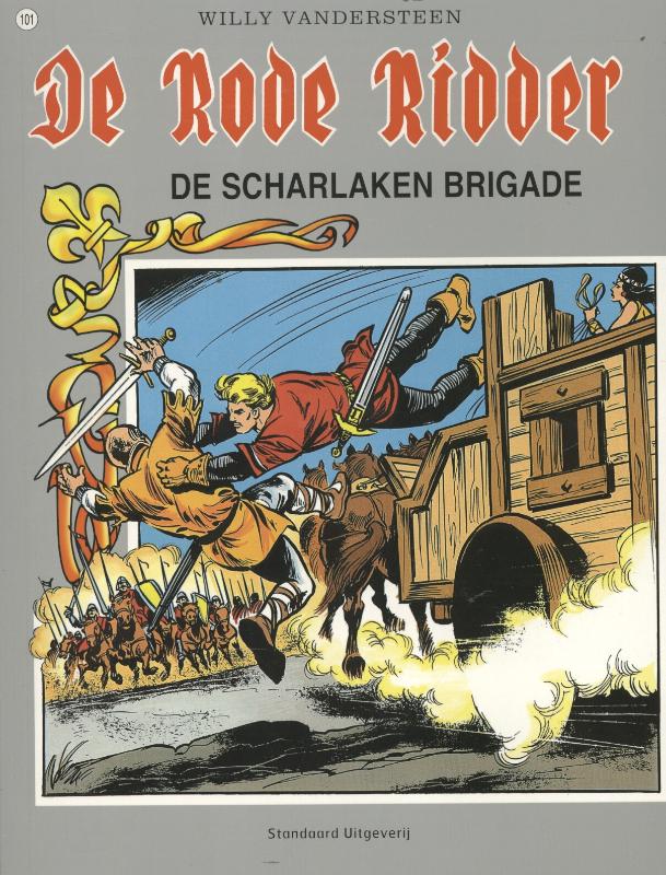 Omslag van De scharlaken brigade