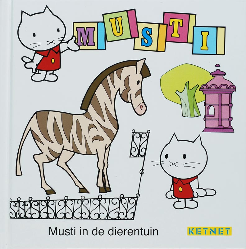 Omslag van Musti in de dierentuin