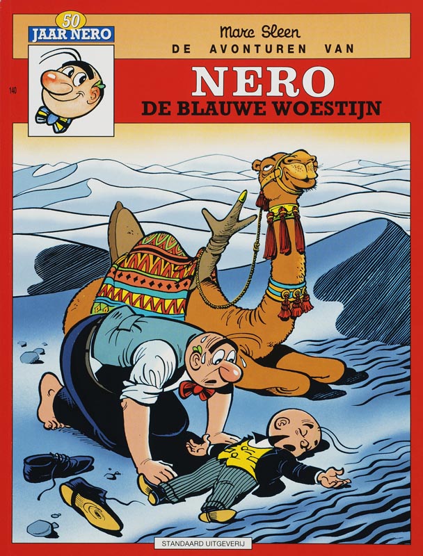 Omslag van De blauwe woestijn