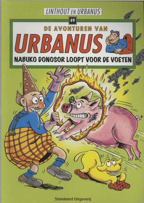 Omslag van Nabuko Donosor loopt voor de voeten