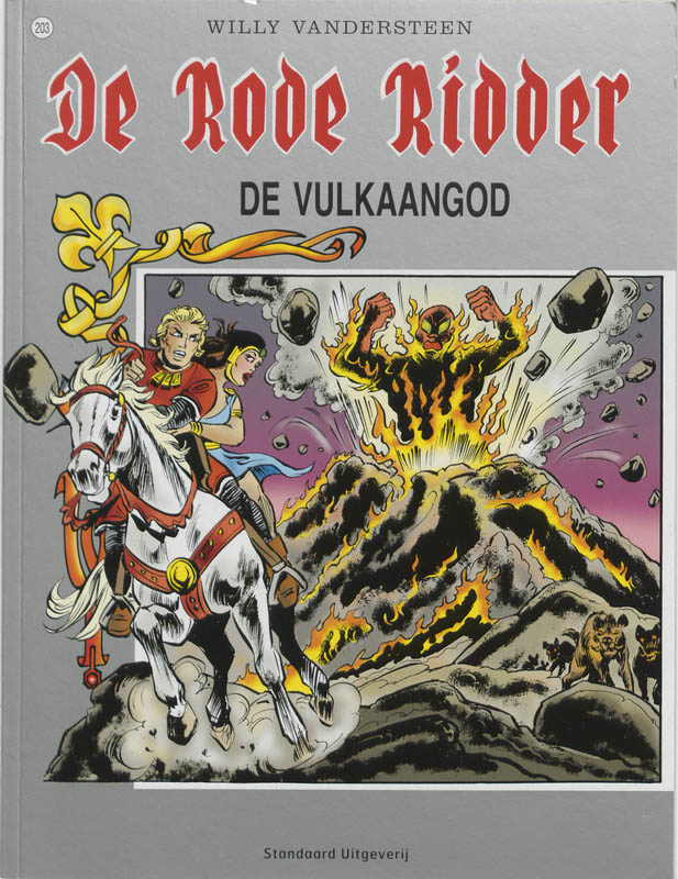 Omslag van De vulkaangod