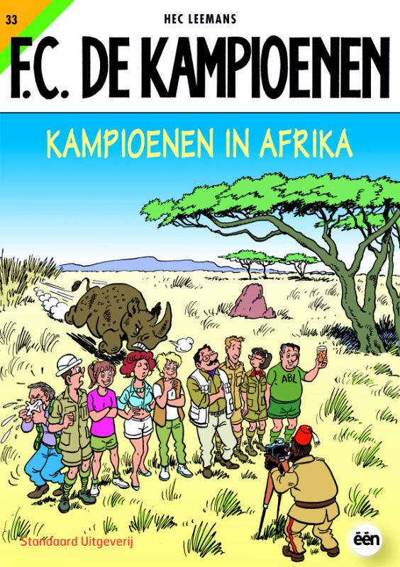 Omslag van Kampioenen in Afrika