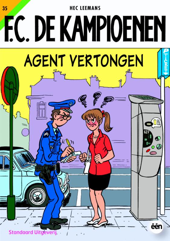 Omslag van Agent Vertongen