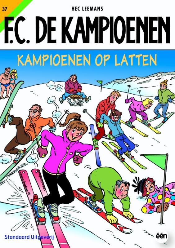Omslag van Kampioenen op latten